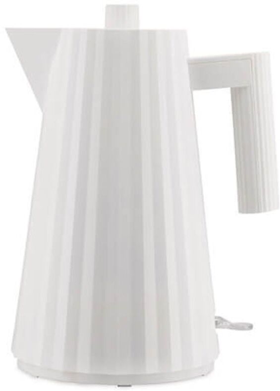 Plisse Electric 1.7L Water Kettle White - Alessi