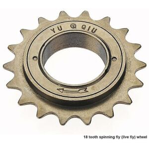 WOOSIEN 18T teeth 34mm single speed bicycle freewheel flywheel sprocket gear steel bicycle accessories