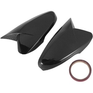 Woosien - Carbon Fiber Style Car Rearview Mirror Cover Accessories For Avante 2012-2018