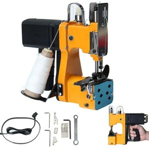 Woosien - 220V portable electric sewing machine hand-type woven bag high-speed sewing machine for home textile clothing cheminery