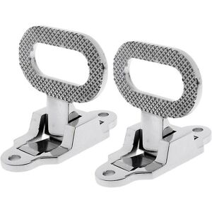 Woosien - 2X diamond non-slip 316 stainless steel folding mast step marine boat yacht car rv transom step fold out step