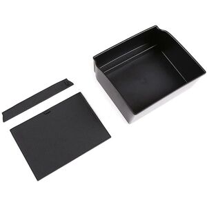 WOOSIEN For 2015-2021 Center Console Organizer Tray Armrest Box Insert Holder Accessories Black