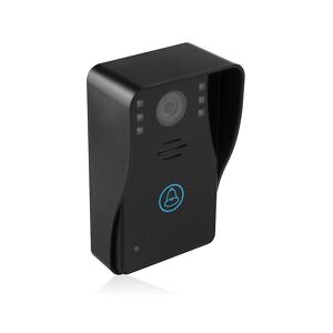 Woosien - 7 Inch video door phone doorbell intercom kit 1-camera 2-monitor night vision with ir-cut 1000tvl camera 1 outdoor camera