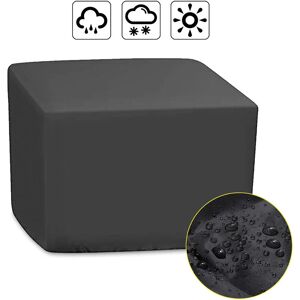 Drillpro - 82 x 82 x 61cm Waterproof Fire Pit Cover Garden Patio Burner bbq Cover Outdoor Furniture Cover lbtn