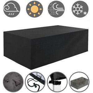 Drillpro - 97.28 x 63.78 x 39.37 Garden furniture protective cover Outdoor Table cover 242x162x100cm