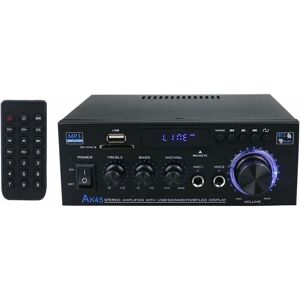 Drillpro - Digital Power Amplifier bluetooth Stereo HiFi Audio 2CH usb fm With Remote