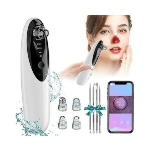 WOOSIEN Face blackhead remover vacuum with wifi visual 30x 1080p hd camera facial pore cleaner kit acne extractor probes for women men Gift 4 acne kits