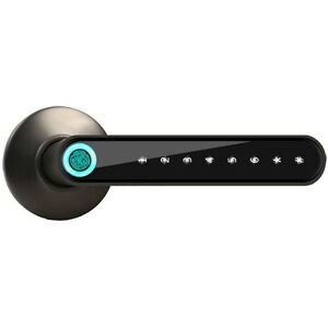 WOOSIEN Fingerprint door lock smart bluetooth password handle lock app unlock keyless entry works for ios/android home security