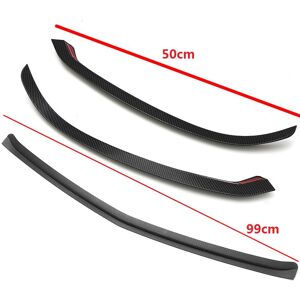 Kingso - Front Lower Splitter For Mercedes-benz a Class W177 A180 A200 A220 A250 amg 19+(Carbon Look) Tempsa