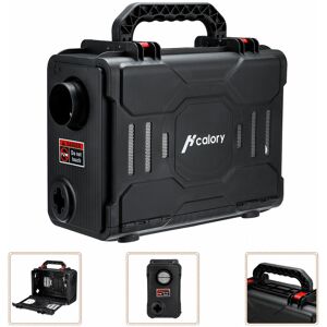 KINGSO Hcalory Heater Tool Box Heater Accessories Black Waterproof Double Lock Portable