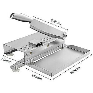 WOOSIEN Household frozen meat slicer kitchen bone cutting machine minced lamb bone meat cutter chicken duck fish ribs lamb cutting tool m