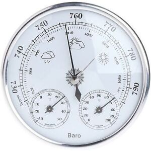 WOOSIEN Household weather station barometer thermometer hygrometer wall hanging W