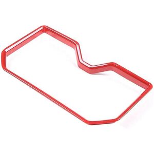 WOOSIEN For 2022 2023 Car Front Row Control Water Cup Holder Cover Frame Accessories, Red