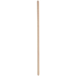 WOOSIEN Individually Wrapped Wooden Coffee Stirrers 7.5 - Pack of 500 Round End Friendly Stirrers for Dri