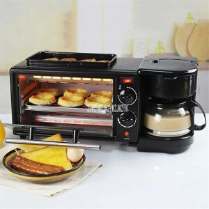 Woosien - Kzc-9l-k breakfast making machine household oven breakfast machine multifunctional coffee fried egg bread pizza making machine