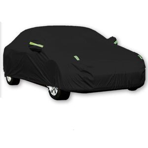 Kingso - L.440 x W.180 x H.160cm Universal car cover tarpaulin 190T gray