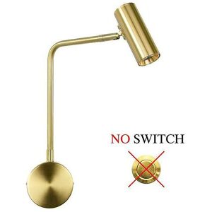 WOOSIEN Led indoor lighting golden decor wall lamps 7w with switch for bedroom bedside living room aisle sconces luminaire minimalist 3 colorNo switch