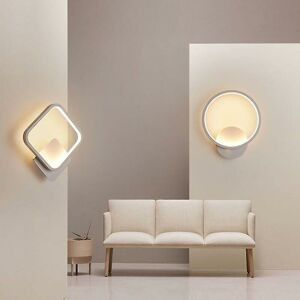 WOOSIEN Led wall lamp modern indoor sconce for bedroom bedside living room aisle corridor stairs home decorative antlers light fixtures Cool whiteType e-brown