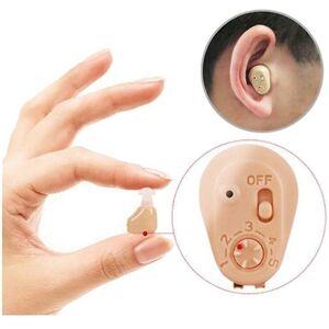 Woosien - Mini invisible elderly hearing aid chargeable low-noise one-click operation in-ear sound amplifier with charging case ear care