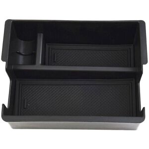 WOOSIEN Armrest Storage Box Console Organizer Tray Phone Holder For D-max 2021 2022 Interior Accessories