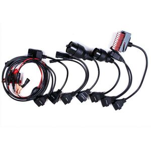 Woosien - Obd2 cables full set 8pcs car cables for car for vd tcs cdp pro plus car cable diagnostic tool interface obd ii scanner cable