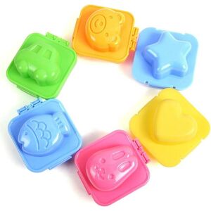 WOOSIEN Pcs Boiled Eggs Rice Mold Bento Maker Sandwich Cutter Decoration Mold