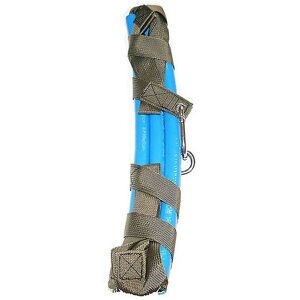 WOOSIEN Portable inflatable boat boarding ladder wakeboard yacht equipment fit kayak motorboat canoein Blue