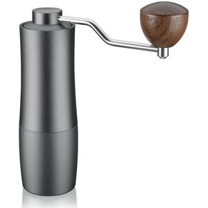 WOOSIEN Portable Manual Coffee Grinder Stainless Steel Burr Mill Adjustable Coffee Milling Hand Crank Too