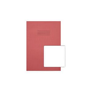 A4 Ex Book Plain Pink Pk50 - Rhino