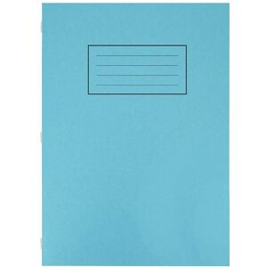 Silvine - Plain Exercise Book A4 Blue - SV43515