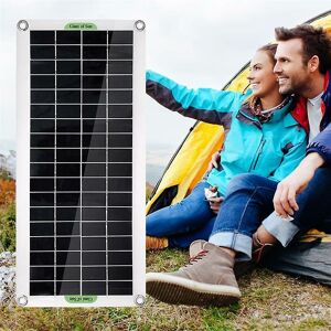 WOOSIEN Solar panel 220v battery charger 1000w inverter usb kit 10a controller solar power system home grid camping