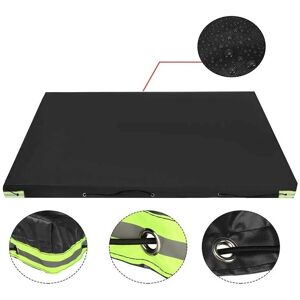 Drillpro - Trailer Cover Auto Roof Tent Protector Cover Outdoor Travel Camping Canopy(Black 210x115x8cm) lbtn