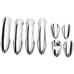 WOOSIEN For K2 3 Sedan 2011-2015 Car Chrome Door Handle Cover Sticker Accessories