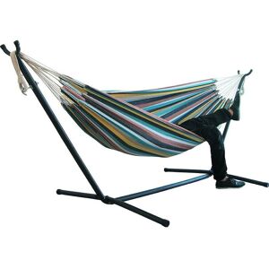 WOOSIEN Undefined two-person hammock camping thicken swinging chair outdoor hanging bed canvas rocking chair not with stand 200150cm