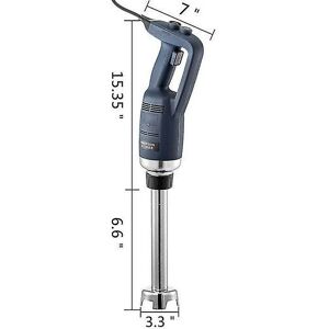 WOOSIEN Vevor safety button space-saving thickened blade commercial immersion blender electric handheld mixer stick for various food Variable500w20cm