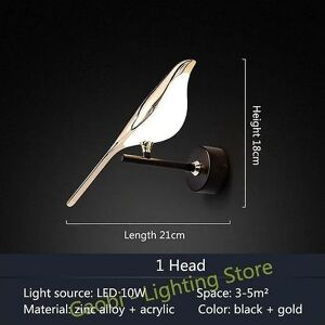 WOOSIEN Zinc alloy modern creative led table light designer bedroom bedside desk lamp background corridor nordic art lighting fixtures 1 head - l21cm