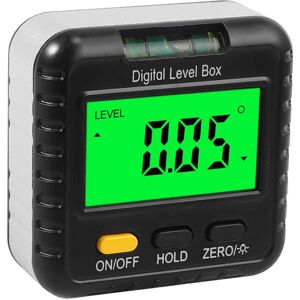 Tinor - Digital Inclinometer Digital Level Box with Backlit lcd Angle Finder, Magnetic Base Protractor Function