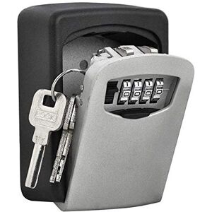 TINOR High Security Police Key Box Safe Key Wall Mounted 4 Digit Key Safe High Security Combination Lock Store Keys