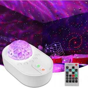 Tinor - led Starry Sky Projector Night Light, Ocean Wave Galaxy Projection Lamp