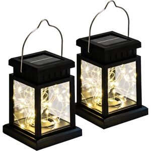TINOR Solar Lantern Outdoor, Solar Light Garden Lanterns, Hanging Solar Lamp, Garden Decoration Lantern
