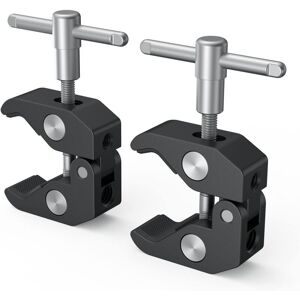 TINOR Super Clamp 2 Pack for Tripod Legs, Camera Monitor