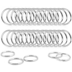 SERBIA 100 Pièces Anneau Clé,Anneau Porte Clés Porte-clés Petits, Nickel Ronds Porte Clef,Métal Alliage Anneau Porte Cle pour Accueil Voiture Clés SERBIA 100 Pièces Anneau Clé,Anneau Porte Clés Porte-clés Petits, Nickel Ronds Porte Clef,Métal Alliage Anneau Porte Cle pour Accueil Voiture Clés