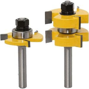 TINOR 2-piece knife set, wood, 8 mm, yellow/silver TINOR 2-piece knife set, wood, 8 mm, yellow/silver