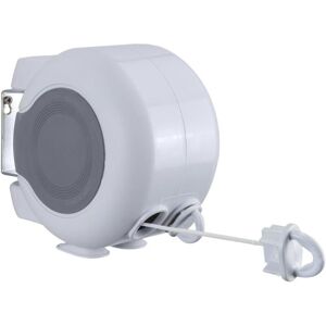 LINGHHANG Retractable Wall Mounted Clothes Dryer, White Design, 26 Meters Double Layer Clothes Drying Rack (13 Meters Per Layer), Space Saving, Suitable for LINGHHANG Retractable Wall Mounted Clothes Dryer, White Design, 26 Meters Double Layer Clothes Drying Rack (13 Meters Per Layer), Space Saving, Suitable for