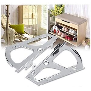 Linghhang - Shoes Drawer Cabinet Hinges Turing Rack Stainless Steel Replacement Fittings for Kitchen Living Room Storage Cabinet Shoes Flip Linghhang - Shoes Drawer Cabinet Hinges Turing Rack Stainless Steel Replacement Fittings for Kitchen Living Room Storage Cabinet Shoes Flip