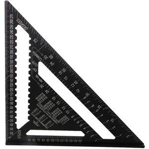 Tinor - 30cm Triangle Protractor, Triangular Ruler, Carpenter Square Triangle Metric Professional Woodworking Angle Ruler Tinor - 30cm Triangle Protractor, Triangular Ruler, Carpenter Square Triangle Metric Professional Woodworking Angle Ruler