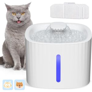TINOR 3L Cat Dog Water Fountain, Quiet Cat Water Dispenser with LED Water Level Window, 3 Activated Carbon Filter TINOR 3L Cat Dog Water Fountain, Quiet Cat Water Dispenser with LED Water Level Window, 3 Activated Carbon Filter