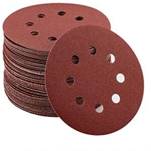 TINOR 80pcs Sanding Discs 40/80/120/240/320/400/600/800 Grit 125mm Size Ideal for Sanding/Polishing/Rust Removal TINOR 80pcs Sanding Discs 40/80/120/240/320/400/600/800 Grit 125mm Size Ideal for Sanding/Polishing/Rust Removal