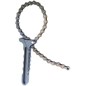 Tinor - Adjustable Oil Filter Wrench - Chain Wrench - Oil Filter Puller - Oil Filter Removal Tool for Car Motorcycle Truck - 130mm Diameter Capacity Tinor - Adjustable Oil Filter Wrench - Chain Wrench - Oil Filter Puller - Oil Filter Removal Tool for Car Motorcycle Truck - 130mm Diameter Capacity