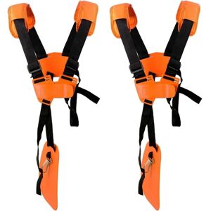LINGHHANG Adjustable Shoulder Straps Included - Lawn Mower Brush Cutter Harness with Nylon Belt, for Gardening or Brush Cutter for km, stihl fs Brush Cutter LINGHHANG Adjustable Shoulder Straps Included - Lawn Mower Brush Cutter Harness with Nylon Belt, for Gardening or Brush Cutter for km, stihl fs Brush Cutter